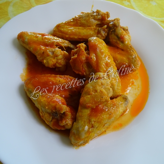 Ailes de poulet à la sauce tomate24