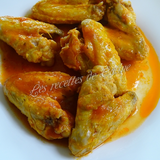Ailes de poulet à la sauce tomate25