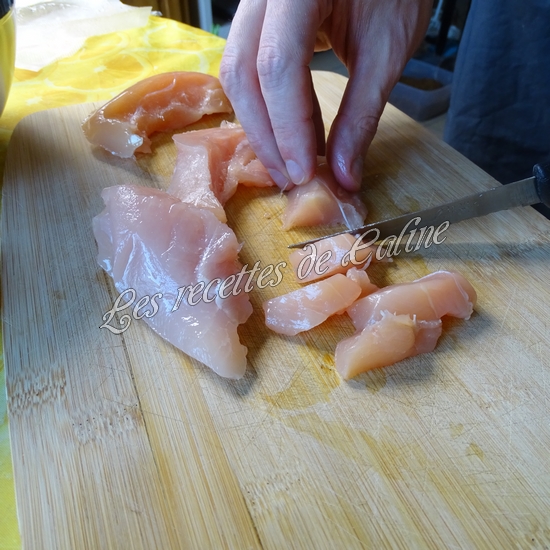 Cheese naan au fromage à tartiner et son curry de poulet18