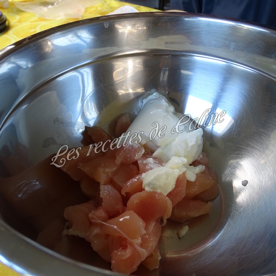 Cheese naan au fromage à tartiner et son curry de poulet21