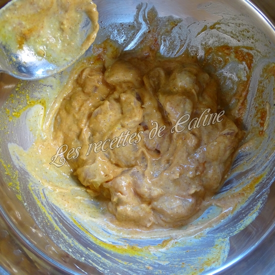 Cheese naan au fromage à tartiner et son curry de poulet32