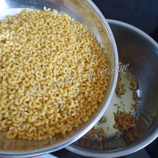 Risotto de coquillettes petits pois08