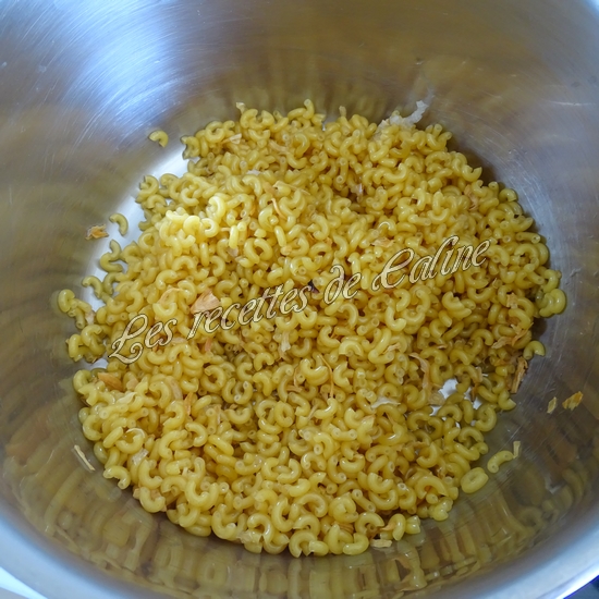 Risotto de coquillettes petits pois09