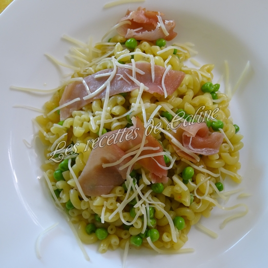 Risotto de coquillettes petits pois18