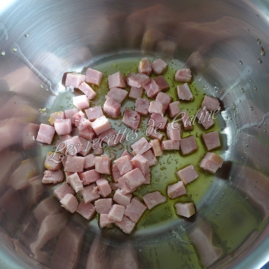 Risotto de perles de blé au jambon04