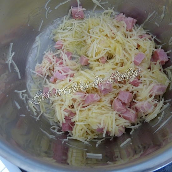 Risotto de perles de blé au jambon06