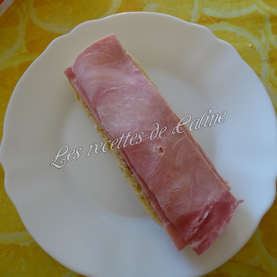 Sandwich jambon mimolette crudités14