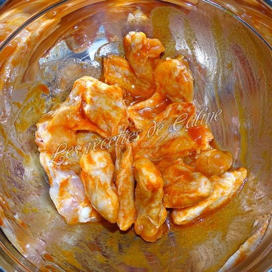 Wings marinés à la sauce Sriracha12