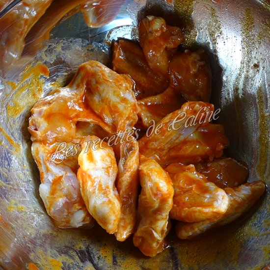 Wings marinés à la sauce Sriracha13
