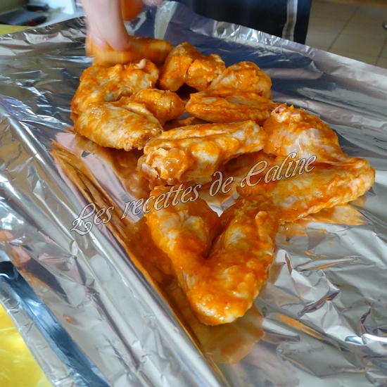 Wings marinés à la sauce Sriracha14