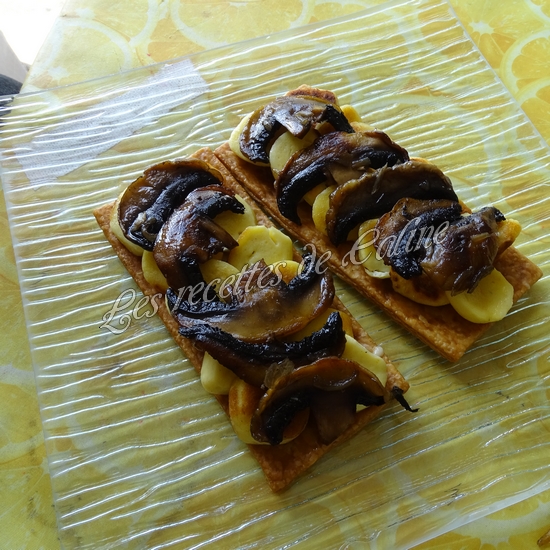 Feuilletés de quenelles à la volaille37