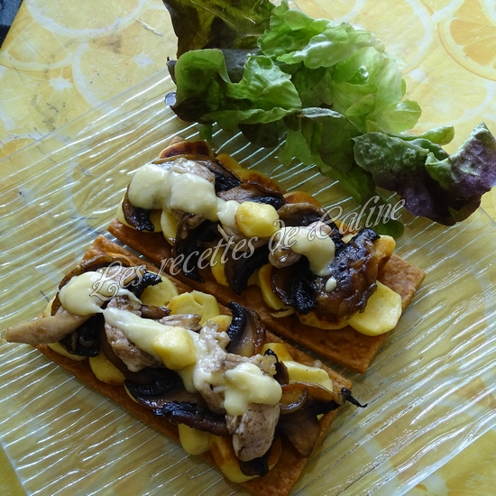 Feuilletés de quenelles à la volaille40