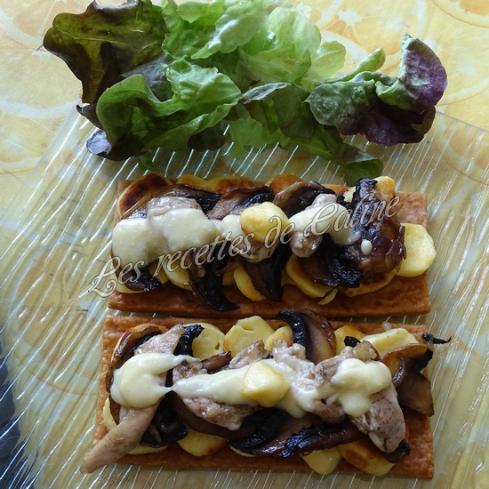 Feuilletés de quenelles à la volaille41