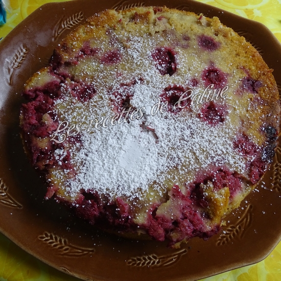 Gâteau de pain aux framboises26