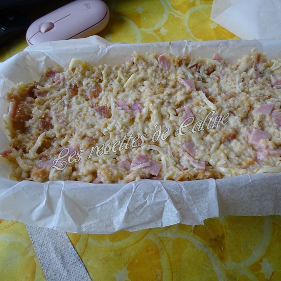 Gâteau de pain rassis au jambon et comté22