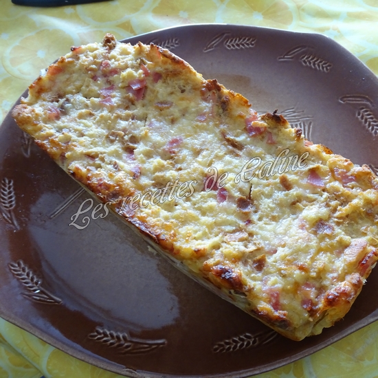 Gâteau de pain rassis au jambon et comté26