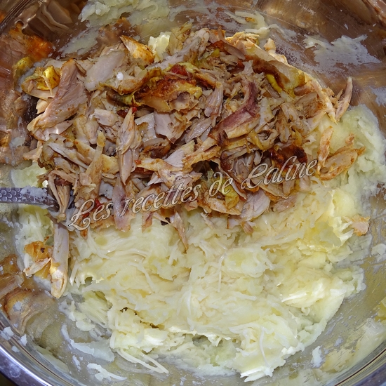 Pilon de poulet pané farcie à la pomme de terre et fromage30