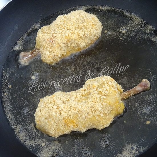 Pilon de poulet pané farcie à la pomme de terre et fromage43