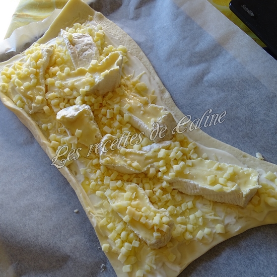 Pizza au camembert et miel12