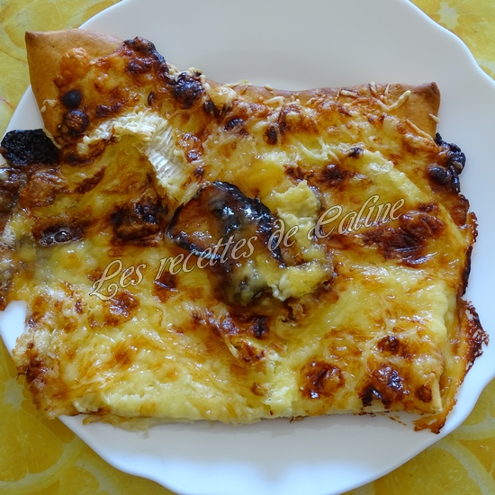 Pizza au camembert et miel17