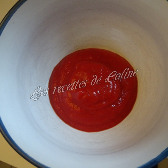 Rouelle de porc en cocotte et ses petits légumes et coulis de tomate05