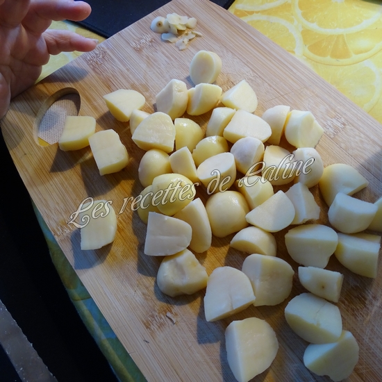 Salade de haricots verts, pommes de terre, tomates et oeufs03