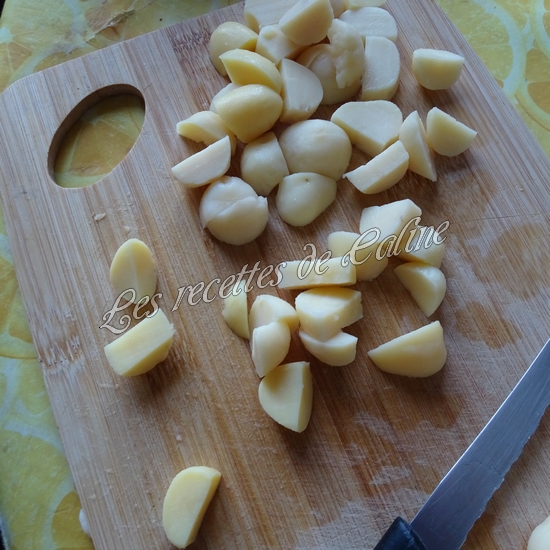 Salade de pommes de terre au surimi et crevettes02