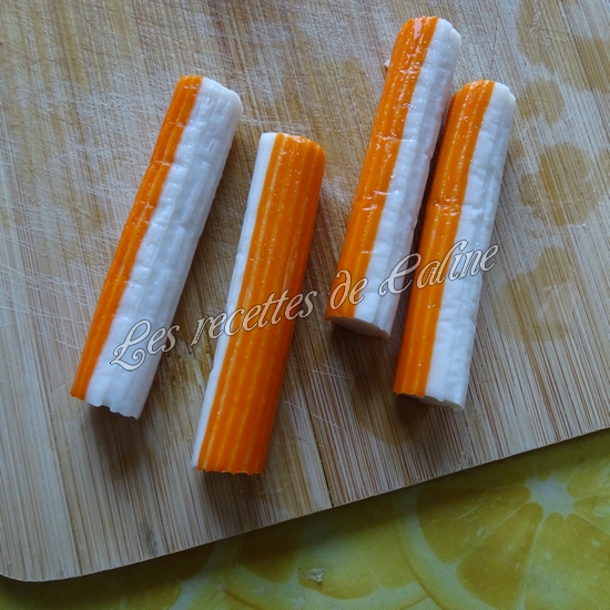 Salade de pommes de terre au surimi et crevettes05