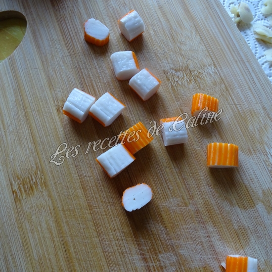 Salade de pommes de terre au surimi et crevettes06