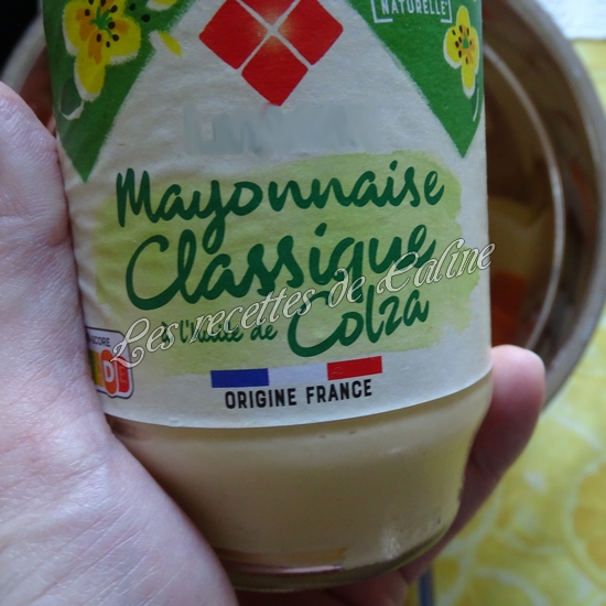 Salade de pommes de terre au surimi et crevettes11