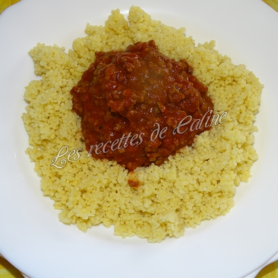 Semoule à la bolognaise14