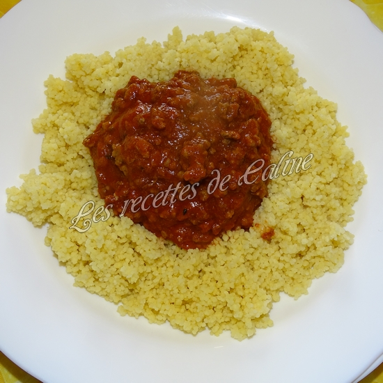 Semoule à la bolognaise15