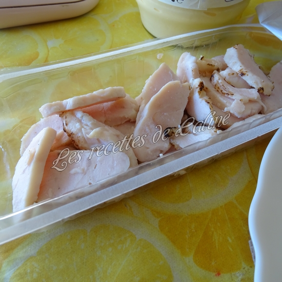 Bagel au poulet, aux pommes et au bacon08