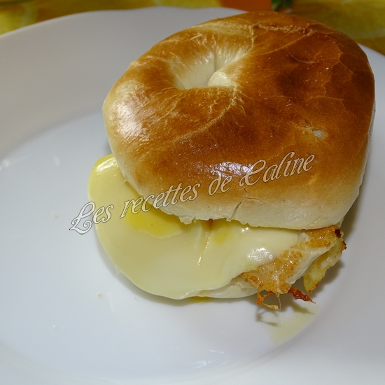 Bagel burger poulet et chaussée aux moines16