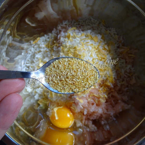 Boulettes de poulet au riz07