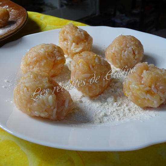 Boulettes de poulet au riz11