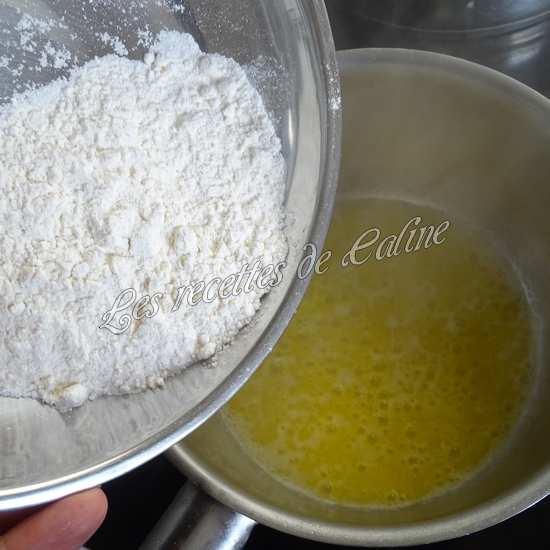 Gratin de chou-fleur, pommes de terre, fromage et jambon07