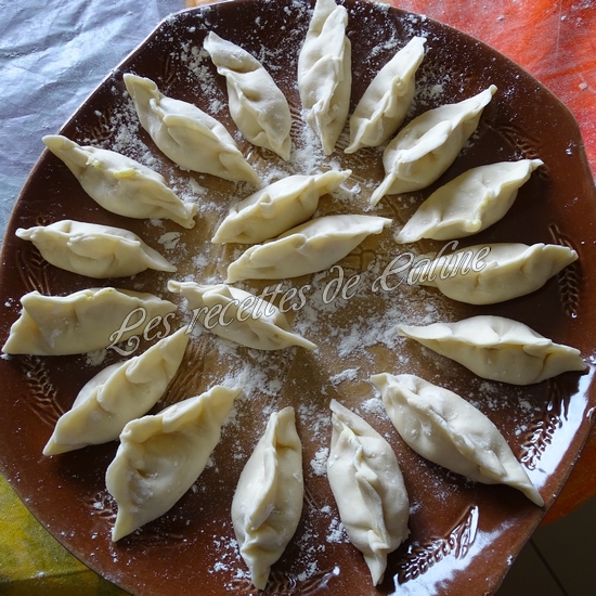 Gyozas au poulet curry, lait de coco12