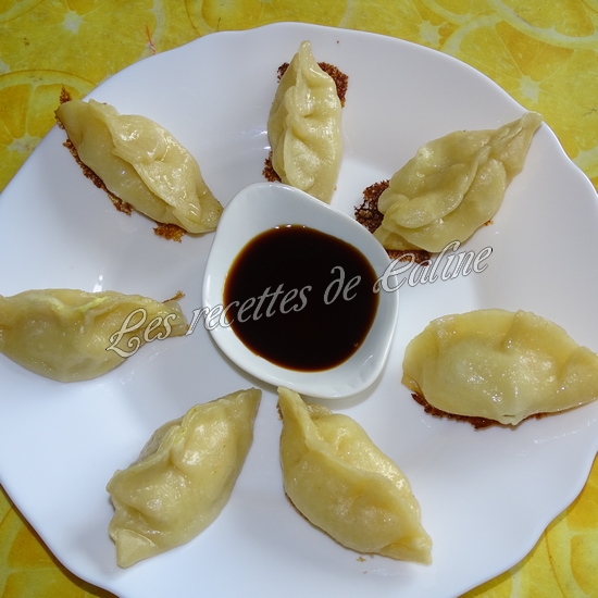 Gyozas au poulet curry, lait de coco16