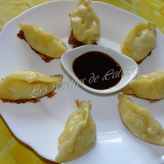 Gyozas au poulet curry, lait de coco17