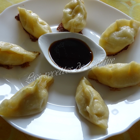 Gyozas au poulet curry, lait de coco18