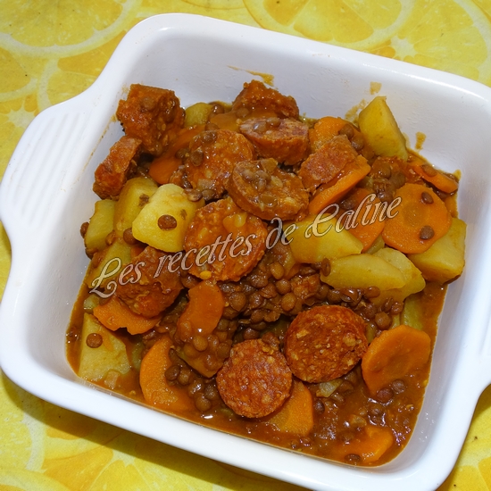 Lentilles au chorizo20