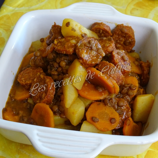 Lentilles au chorizo21