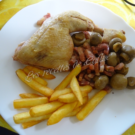 Cuisses de poulet cocotte20