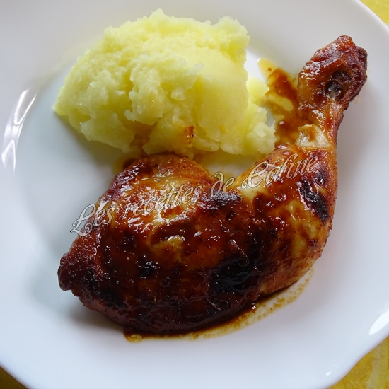 Cuisses de poulet marinées et rôties15