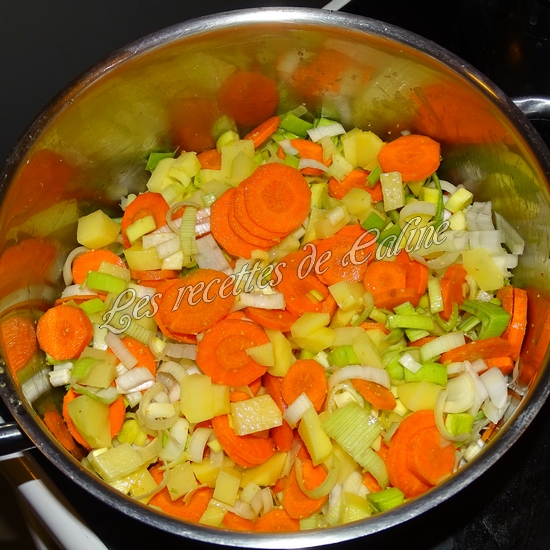 Potage de légumes au beaufort07