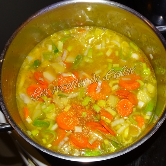 Potage de légumes au beaufort11
