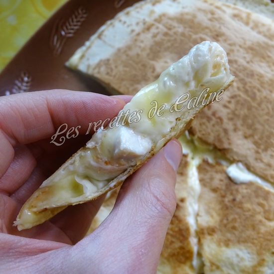 Quesadillas au poulet et Maroilles20