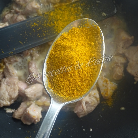 Sauté de porc au curry et au lait de coco10