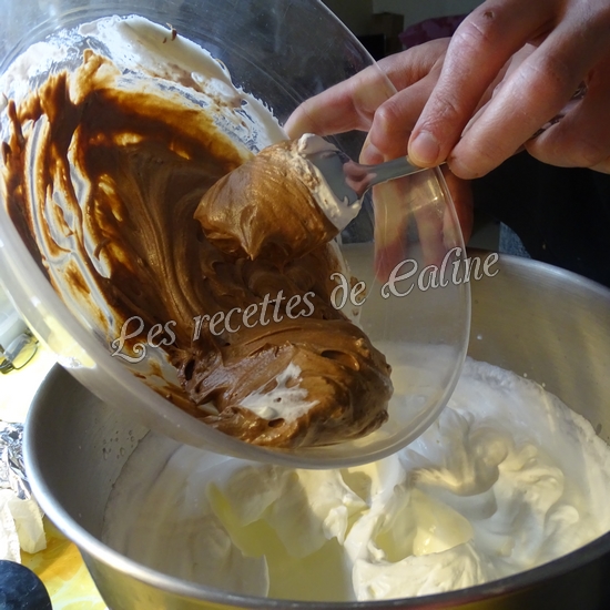 Bûche au chocolat et framboises06